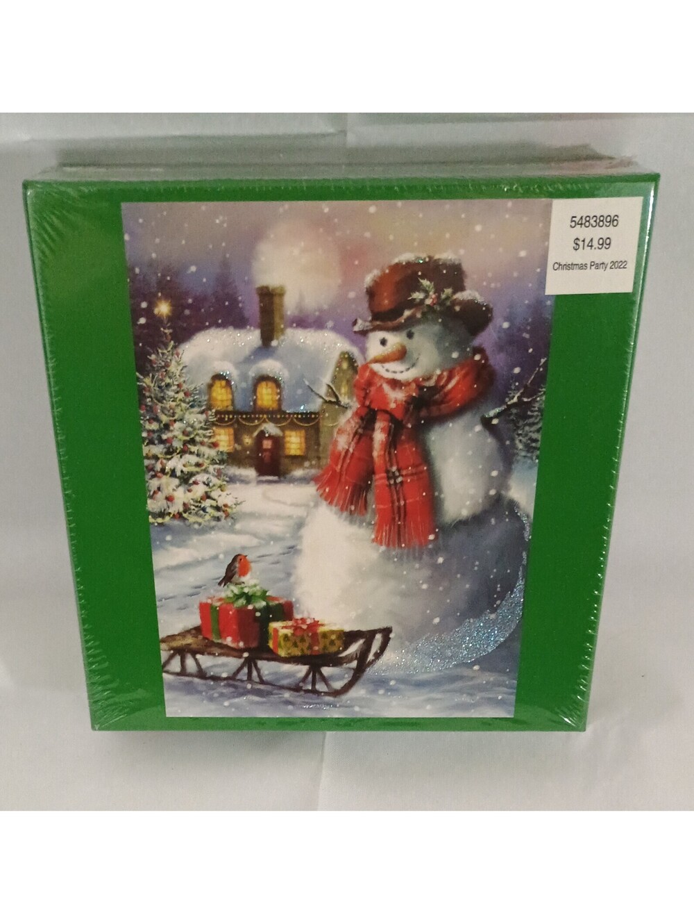 CHRISTMAS Party Oversized Puzzle 500 Pieces 17.9x23.9in Brother SISTER NEW 2022